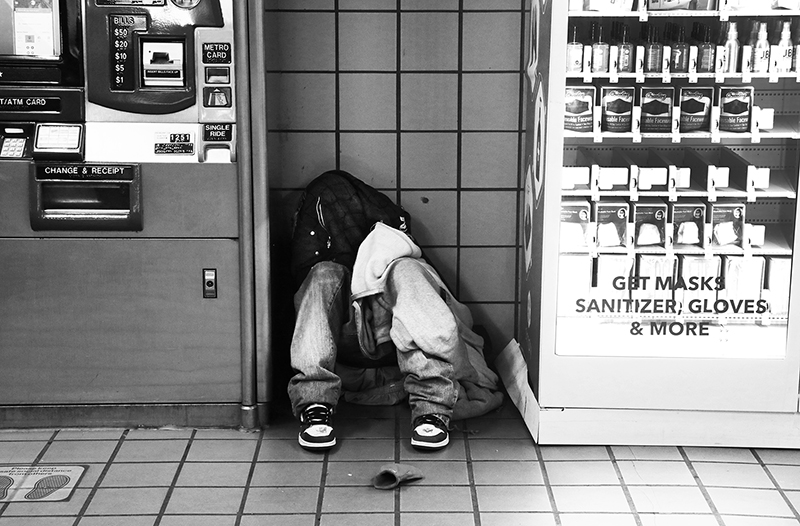 Homeless : Street Life : New York : Personal Photo Projects :  Richard Moore Photography : Photographer : 